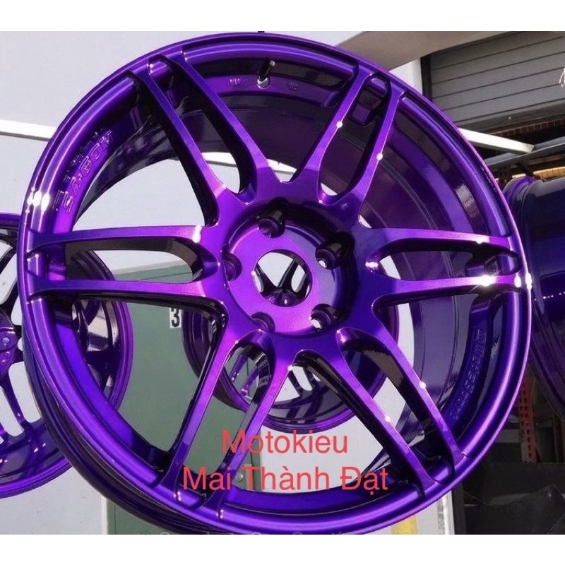 Màu sơn Tím Camay Ánh Hồng ( Sơn Oto Xe Máy )MotokieuMaiThànhĐạt