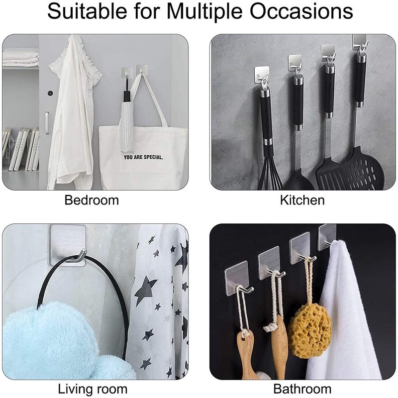 Giá Đỡ Bằng Thép Không Gỉ Thiết Kế Chuyên Dụng Cho Treo Khăn Gắn Tường