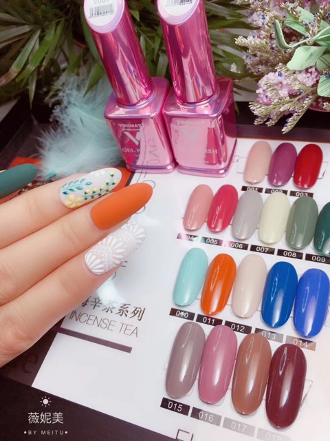 Sơn gel vinimay màu đẹp mới set 18 màu