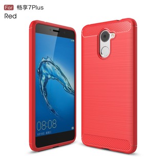 Ready stock Huawei Honor 6X GR5 2017  phone Carbon fiber Soft case