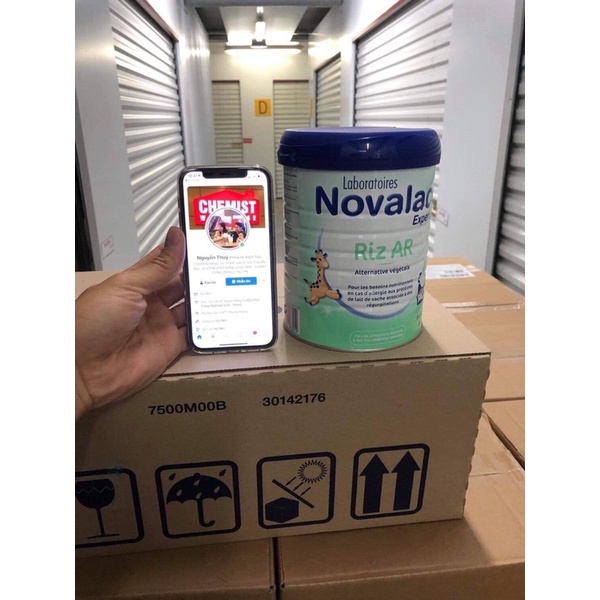 Novalac Riz Ar Pháp 800g (cho bé từ 0-36 tháng)