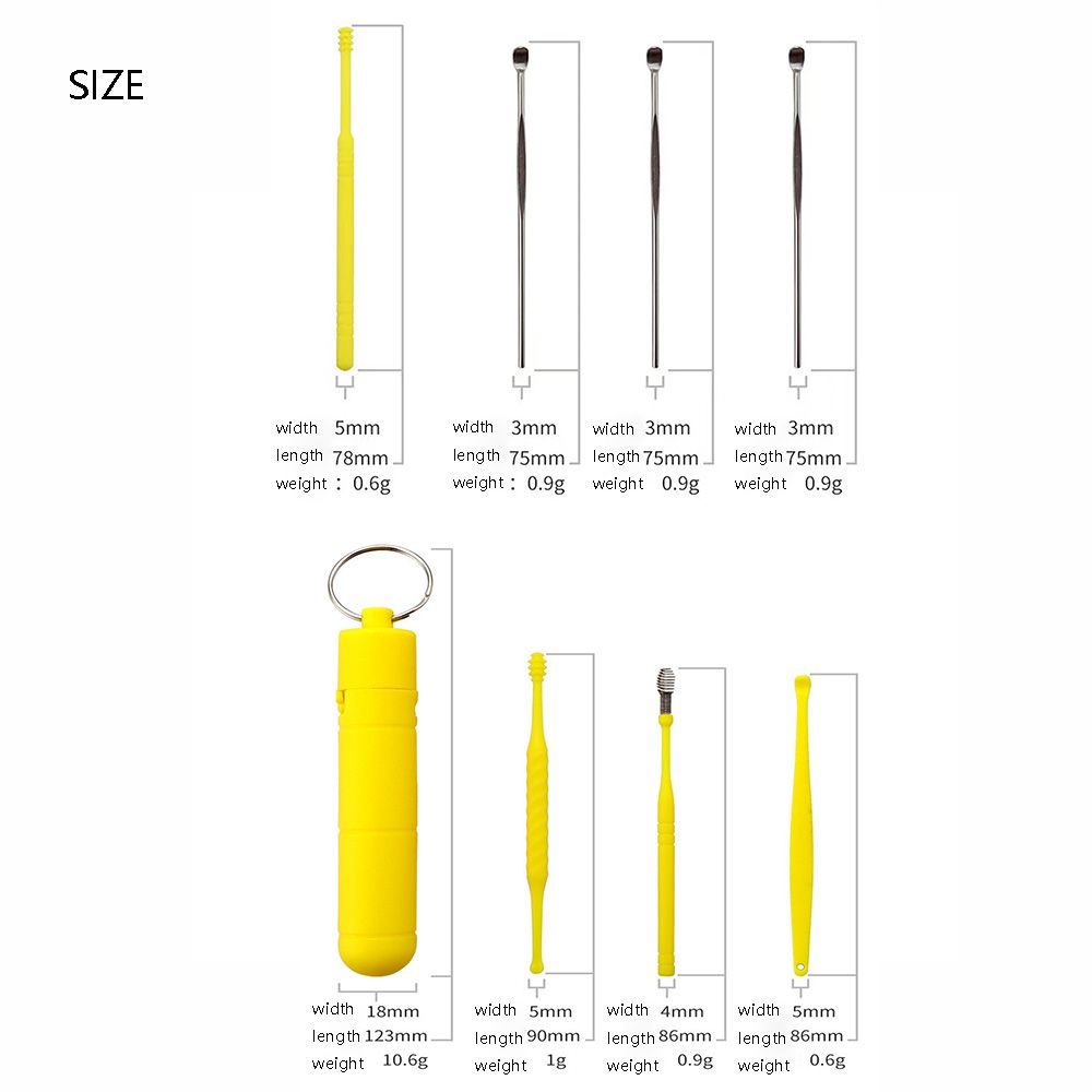 [Hàng mới về] Dụng cụ làm sạch ráy tai bền bỉ tiện dụng