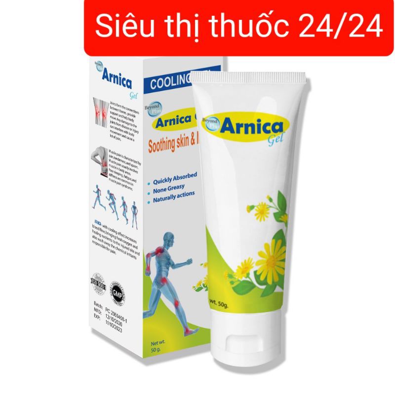 (Chính hãng) Gel Xoa Bóp ARNICA GEL (50g)