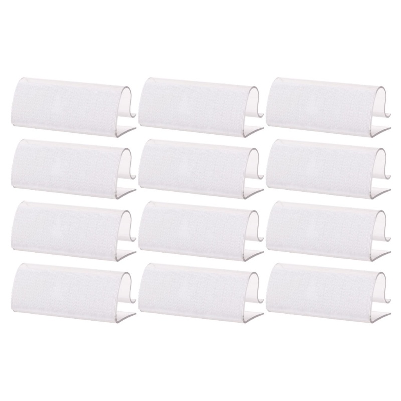 Set 12 Kẹp Giữ Khăn Trải Bàn Bằng Nhựa Tiện Dụng Khi Đi Cắm Trại