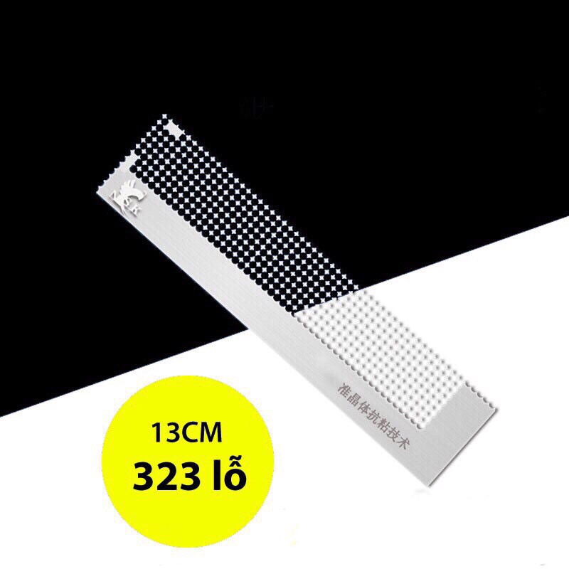 Thước đính tranh đá 13cm chữ A