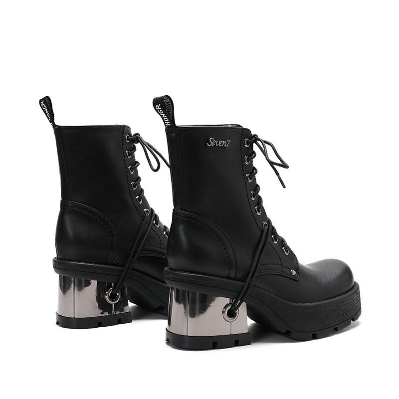 Boots L37 high and chic đế đính sắt cao 8cm