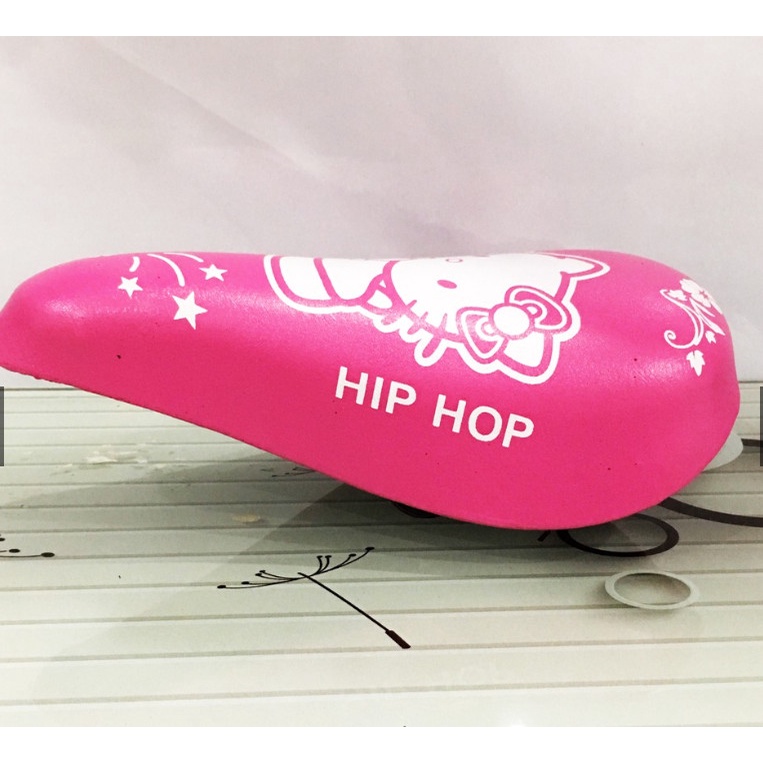 Yên xe đạp trẻ em loại đẹp hoạ tiết dễ thương