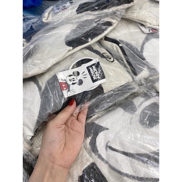 Áo ghi Mickey bé trai bé gái