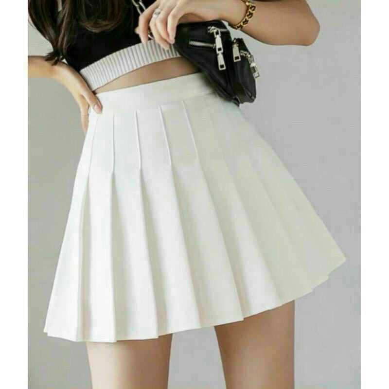 Váy , đầm tennis, xếp li trắng đen cao cấp, thoáng mát.