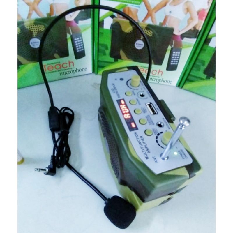 Loa Trợ Giảng, Bẫy Chim ZANSONG SW-898 Có Kết Nối Bluetooth