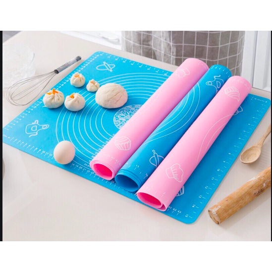 TẤM LÓT NHÀO BỘT SILICON 50 X 40 CM