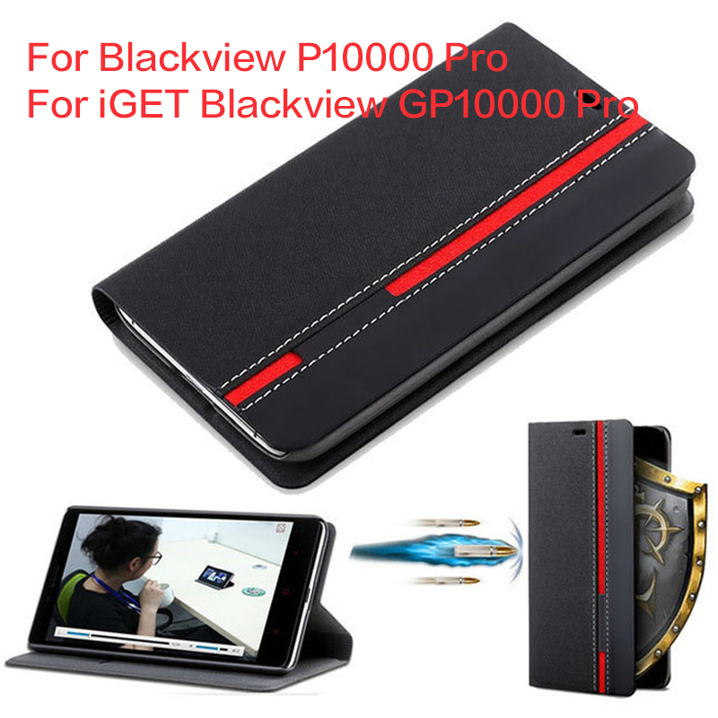 Bao Da Điện Thoại Pu Nắp Lật Phong Cách Doanh Nhân Cho Blackview P10000 Pro Iget Blackview Gp10000 Pro Ốp