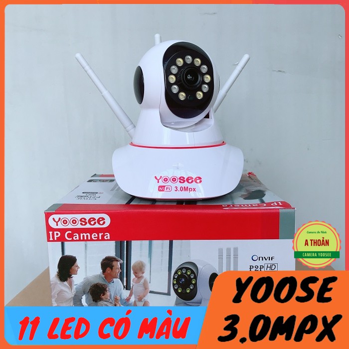 Camera IP Yoosee 3.0Mpx Kèm Thẻ 32GB Chất Lượng Tuyệt Đối-1296P Hình Ảnh Cực Rõ Nét Ngày Và Đêm | BigBuy360 - bigbuy360.vn