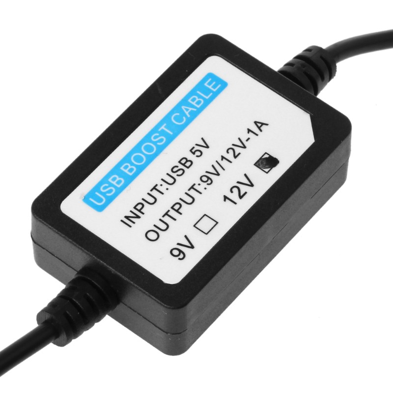Cáp chuyển đổi USB DC 5V sang DC 12V 5.5x2.1mm cho bộ định tuyến Wifi | BigBuy360 - bigbuy360.vn