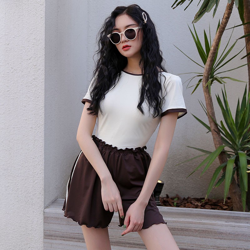 Bộ Đồ Bơi Hai Mảnh Trễ Vai Xinh Xắn Dành Cho Nữ | BigBuy360 - bigbuy360.vn