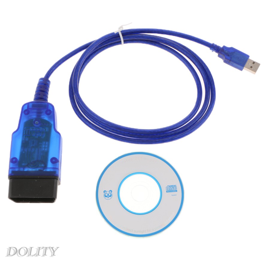 Dây Cáp Chẩn Đoán Lỗi Ô Tô Kkl Usb Fiat Ecu Scan Obd Obd2