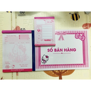 Combo sổ bán hàng-phiếu giao hàng-hoá đơn