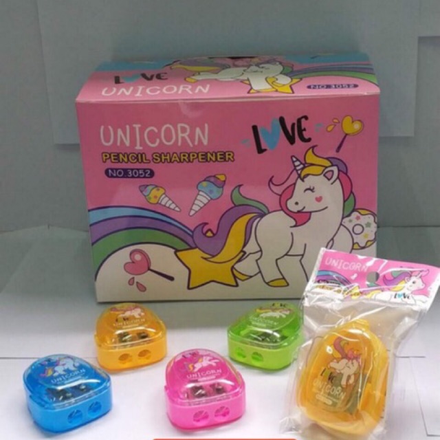 Chuốt bút chì hình Ba lô Unicorn - Mã 3052