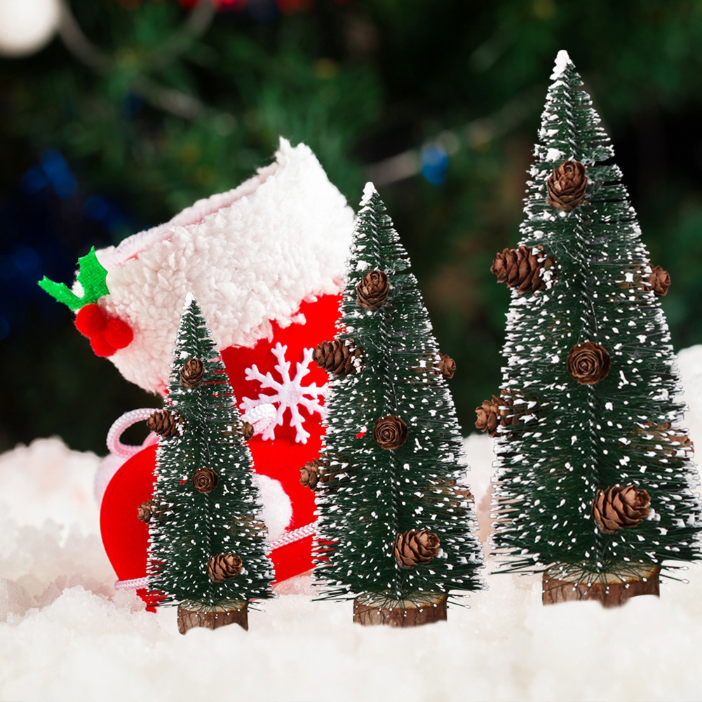 Cây Thông Giáng Sinh Mini Để Bàn Trang Trí