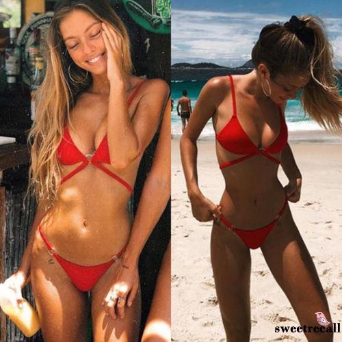 Bộ áo bơi + quần bơi thiết kế quyến rũ cho nữ | BigBuy360 - bigbuy360.vn