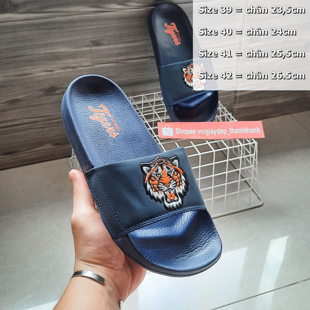 Dép Cọp TIGER  Logo 3D Hàng Siêu Đẹp [Freeship]