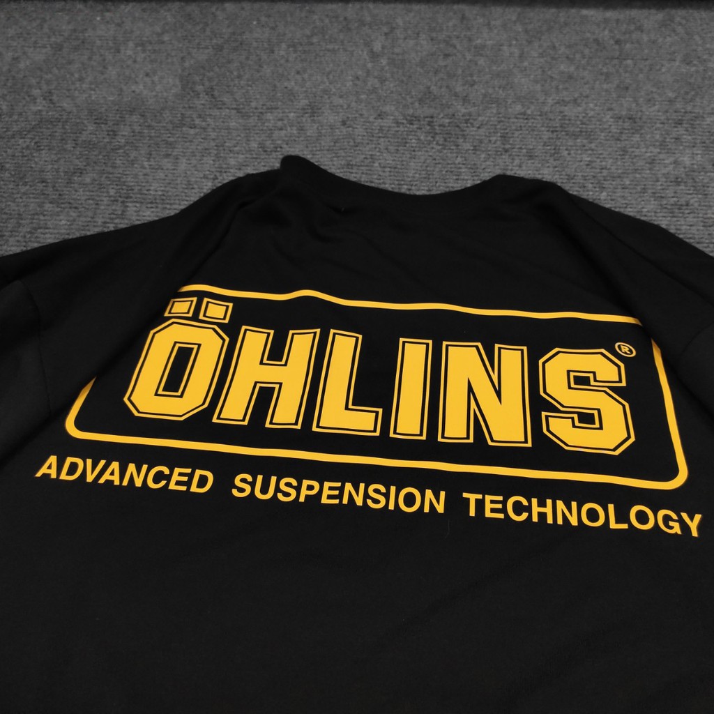 Áo thun OHLINS Biker 100% cotton