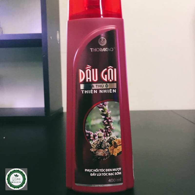 DẦU GỘI THORAKAO Bồ Kết,Hà Thủ Ô 400ml
