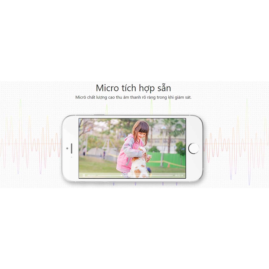 Camera wifi ngoài trời 4MP 2K IMOU F42P, hồng ngoại 30m, tích hợp mic thu âm, chống nước IP 67 | Đăng Phước