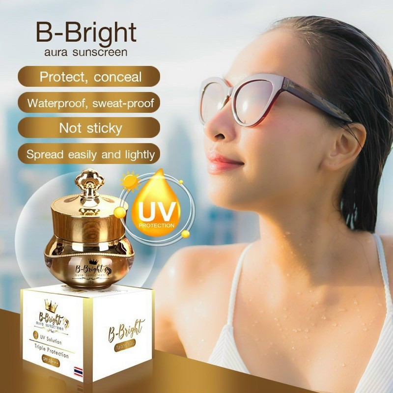 [ HCM SỈ ] Kem chống nắng B-Bright Aura Sunscreen ThaiLand chính hãng