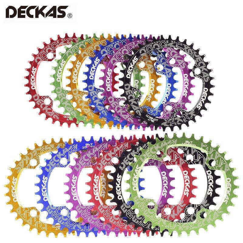 SHIMANO Đĩa xích xe đạp leo núi DECKAS 104bcd hình tròn bản rộng 32/34/36/38T M610 M7670 M15410 M680