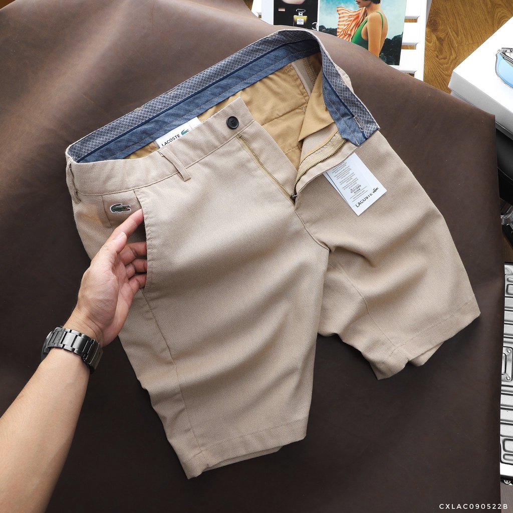 Quần lửng nam/quần short nam chất vải linen cực xịn, form slim fit tôn dáng 9234