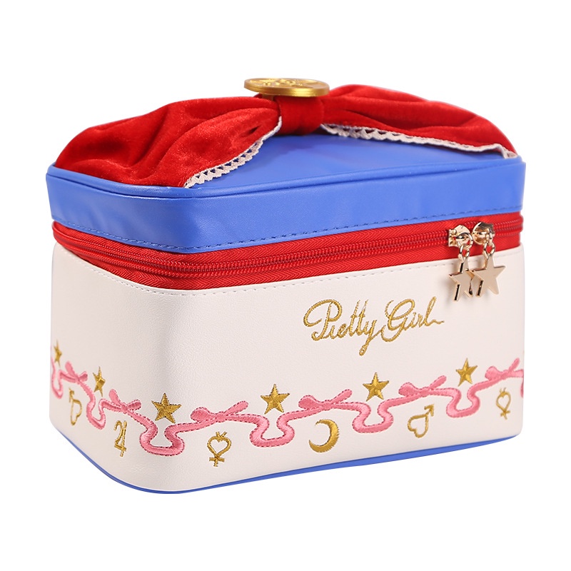 Sailor Moon Túi Đựng Mỹ Phẩm Cỡ Lớn Họa Tiết Thủy Thủ Mặt Trăng Xinh Xắn Dành Cho Nữ