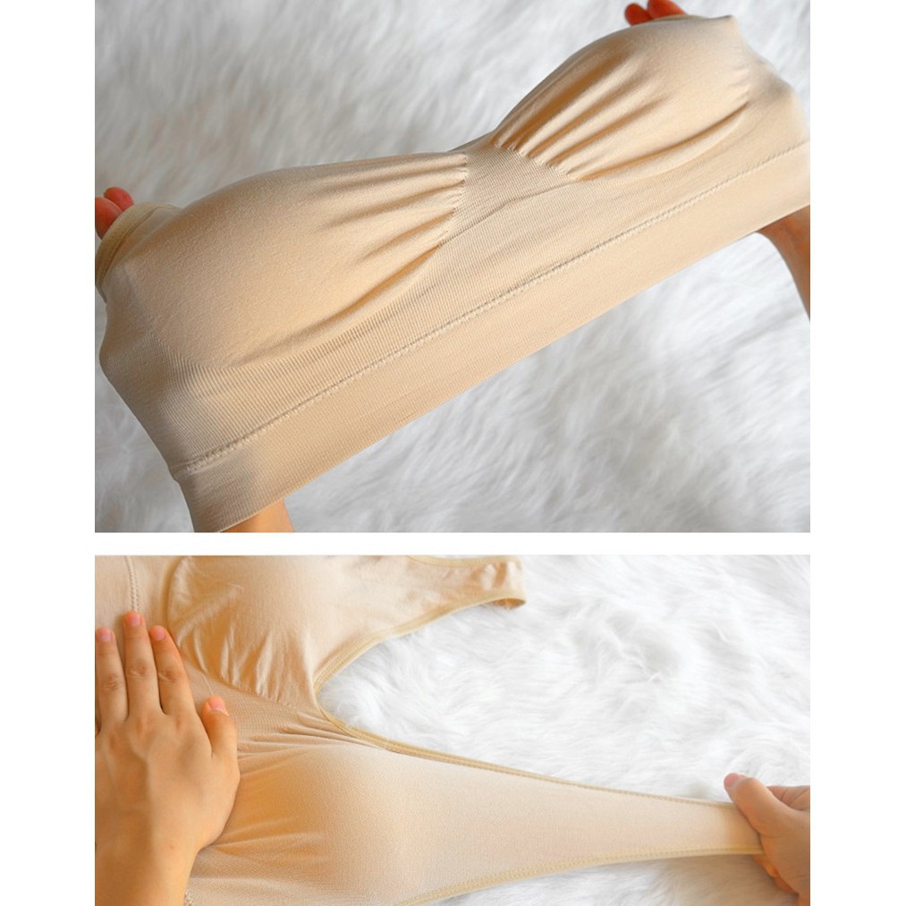 【 3C 】 Áo ngực thể thao không đường may có miếng lót