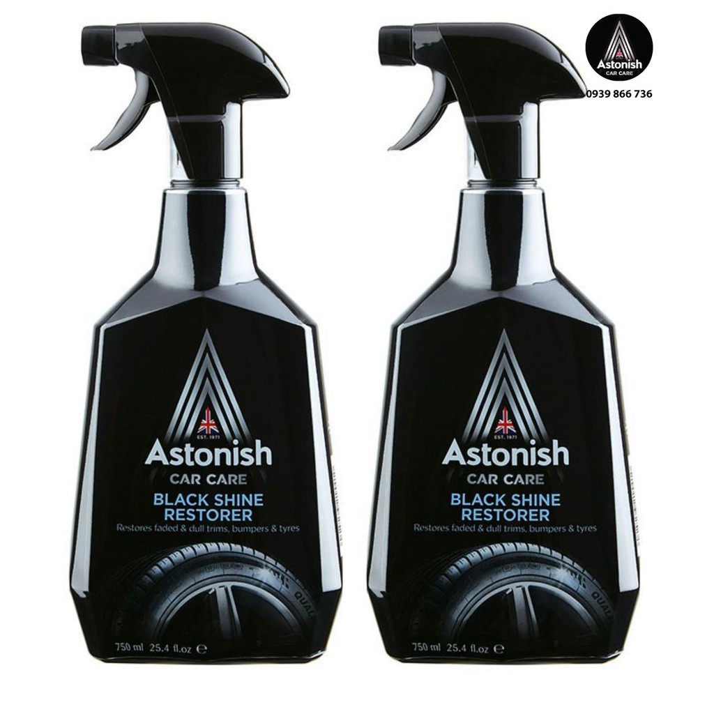 BÌNH XỊT PHỤC HỒI & LÀM BÓNG LỐP XE ASTONISH C1541-750ml ( Sản xuất Tại Anh  Quốc) - Đánh bóng, xoá xước sơn Thương hiệu Astonish | Zalora.vn