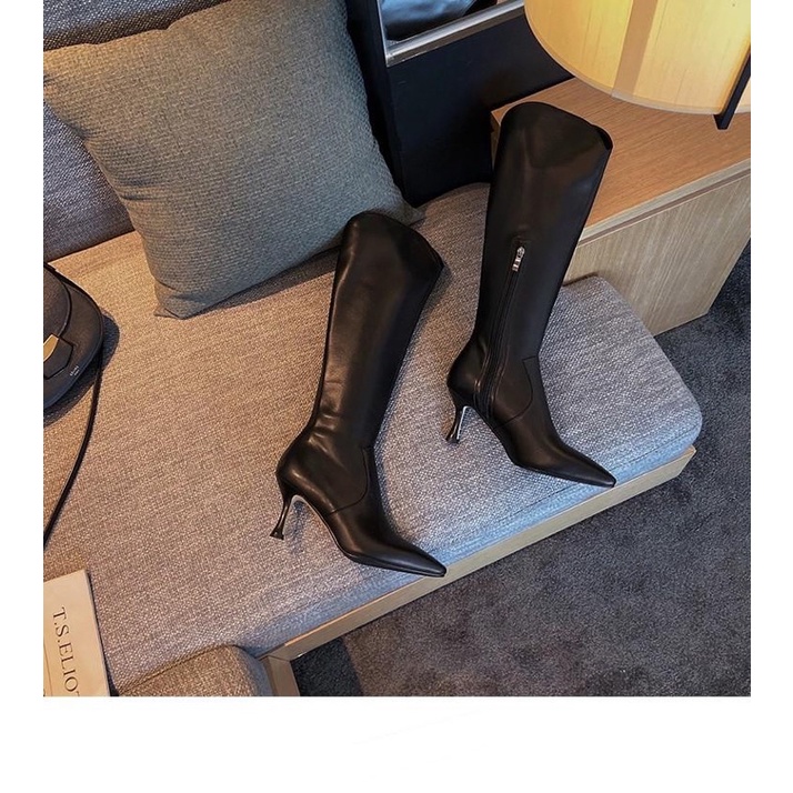 Boot da mũi nhọn gót 6p