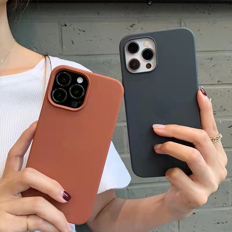 Ốp Điện Thoại Silicone Chống Bụi Cho iPhone 14 13 Pro Max 12 Pro Max - 12 / 12Pro 11 Pro Max 6 7 8 Plus XS Max