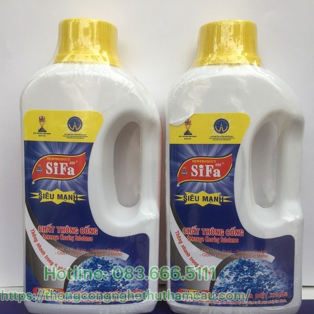 [Mã 155LIFESALE giảm 8% đơn 99K] NƯỚC THÔNG CẦU-CỐNG SIÊU MẠNH 700 ml