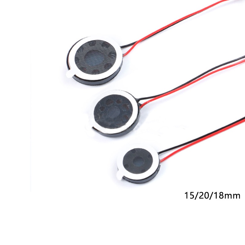 Loa Tròn 8 Ohm 1W 8ohm 15MM/18MM/20MM Cho Điện Thoại
