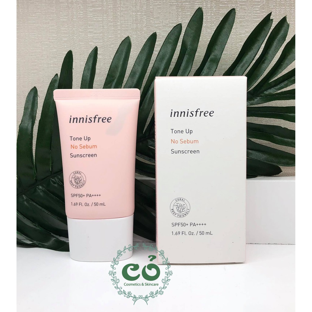 Kem Chống Nắng INNISFREE Tone - Up No Sebum Sunscreen