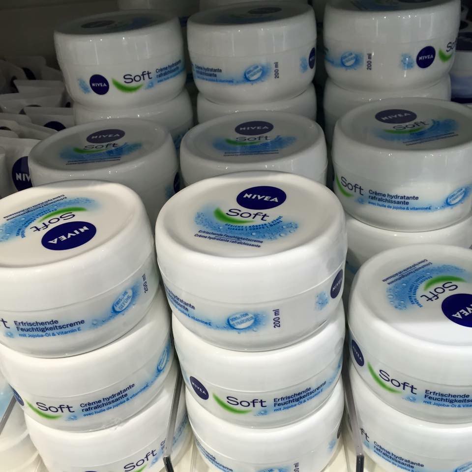 Kem nẻ NIVEA SOFT nội địa đức