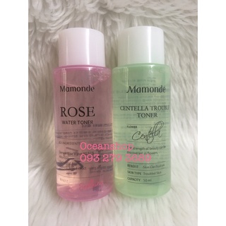 Toner Mamonde - Nước hoa hồng Mamonde Rose Toner