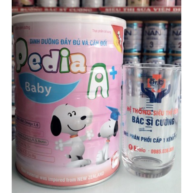 Sữa pediaA+ baby 900g dành cho bé 0-12 tháng  là sản phẩm dinh dưỡng chuyên biẹt giup bé ăn ngon , tăng cân và chiều cao