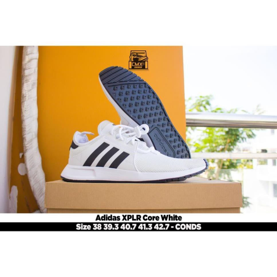 [Hạ Giá] 😘 [ HÀNG CHÍNH HÃNG ] Giày Adidas XPLR Black.White ( CQ2406 ) - REAL AUTHETIC 100% -z11