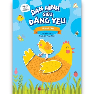Sách - dán hình siêu đáng yêu - trang trại