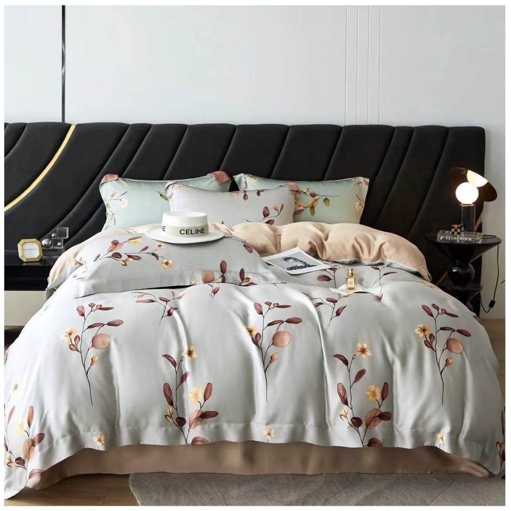  Chăn ga gối Tencel LAMIDO size ga nệm 1m4, 1m6, 1m8, 2m
