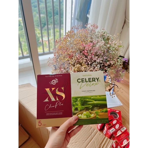 [Chính Hãng] Mua 1 hộp Socola giãm cân 5viên tặng 1 hộp thạch Detox