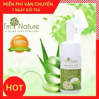 Sữa Rửa Mặt I’m Nature Cho Da Dầu, Da Mụn
