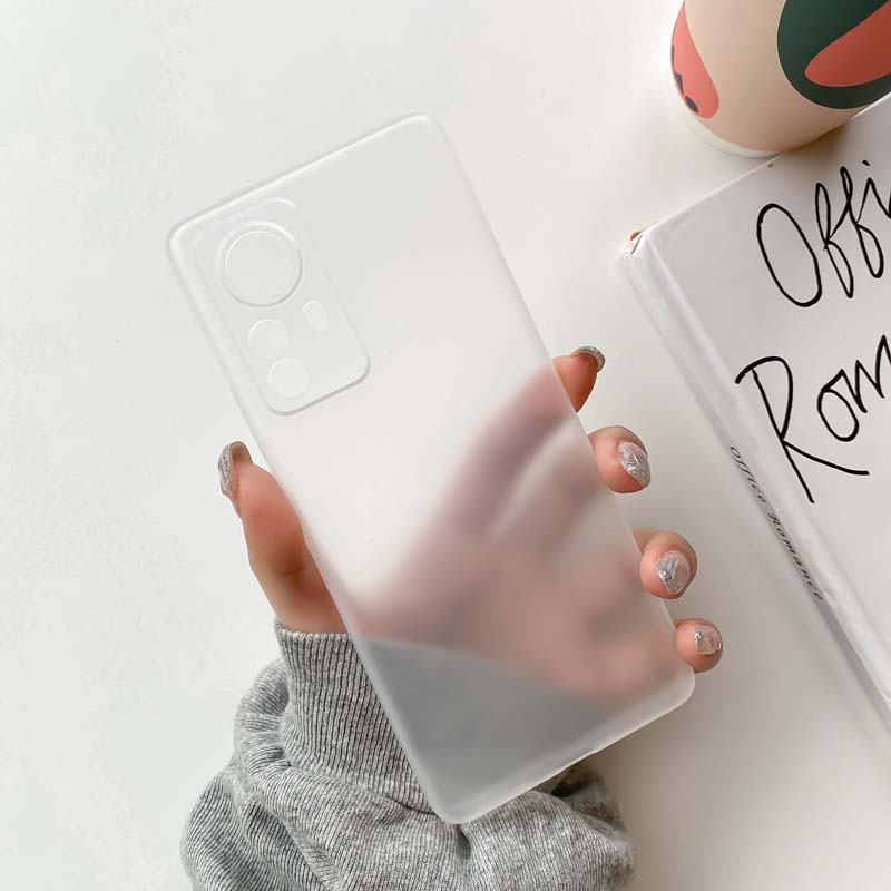 Ốp Điện Thoại PC Nhám Siêu Mỏng Đơn Giản Chống Dấu Vân Tay Cho Xiaomi Mi 12 12X Pro