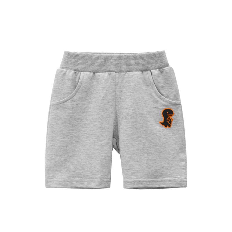 Quần Short Bé Trai 27KIDS Họa Tiết Động Vật Chất Cotton Xuất Âu Mỹ 010