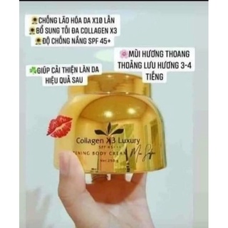 Body Luxury X3 & kích trắng